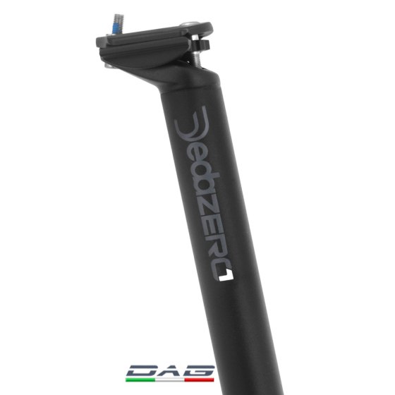 DEDA Zero1 BoB Nero Su Nero Reggisella alluminio